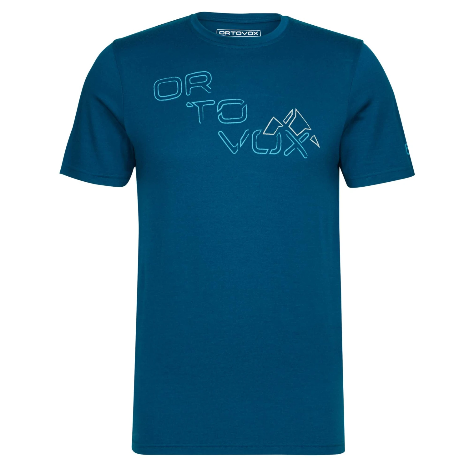 Ortovox 185 MERINO TANGRAM LOGO TS M Herren - Funktionsshirt