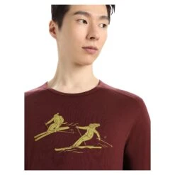 Icebreaker 200 OASIS LS CREWE LAST RUN Herren - Funktionsshirt -HerrenFit Verkäufe 5637951218 g 200 oasis ls crewe last run icebreaker 24