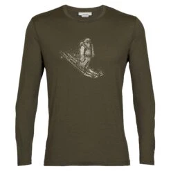 Icebreaker TECH LITE II LS TEE SKIING YETI Herren - Langarmshirt