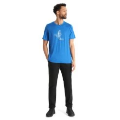 Icebreaker TECH LITE II SS TEE SKIING YETI Herren - Funktionsshirt -HerrenFit Verkäufe 5637957233 f tech lite ii ss tee skiing yeti icebreaker 24
