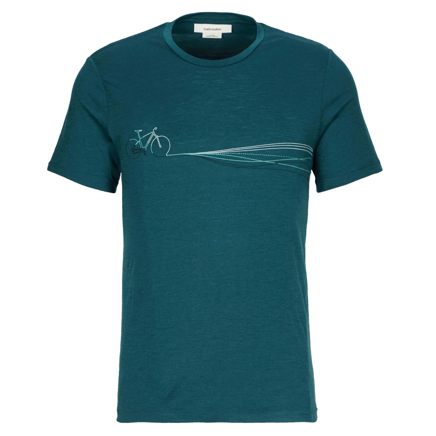 Icebreaker MEN TECH LITE II SS TEE CADENCE PATHS Herren - Funktionsshirt