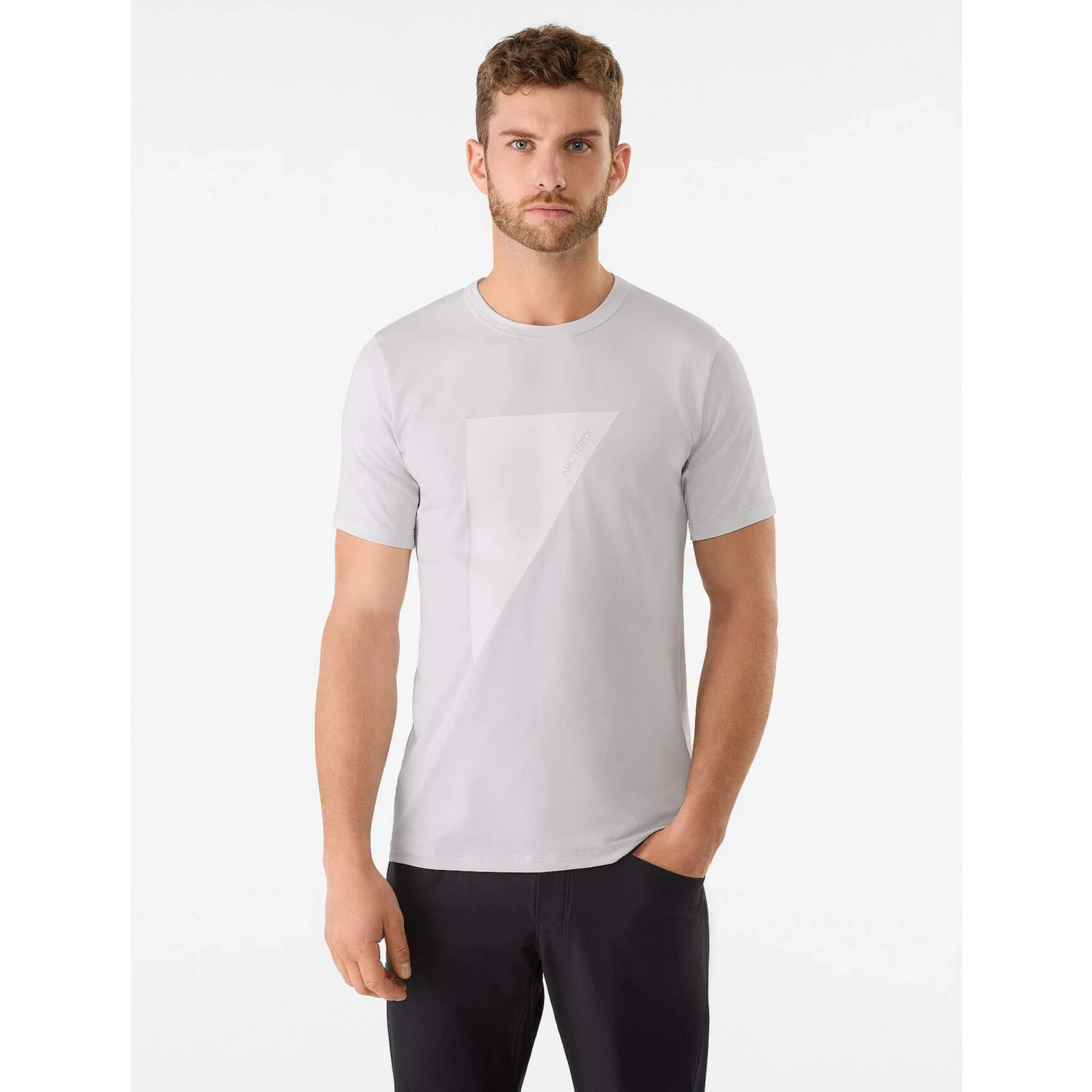 Arc'teryx CAPTIVE ARC' POSTROPHE WORD SS T-SHIRT MENS Herren - Funktionsshirt – Bild 3