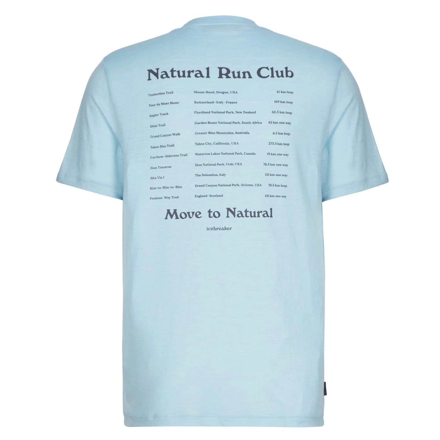 Icebreaker M TECH LITE II SS TEE NATURAL RUN CLUB Herren - Funktionsshirt 2 Icebreaker M TECH LITE II SS TEE NATURAL RUN CLUB Herren - Funktionsshirt – Bild 2