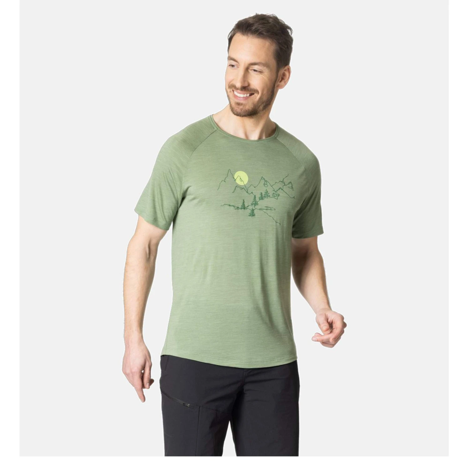 Odlo T-SHIRT CREW NECK S/S ASCENT PW 130 LAND Herren - Funktionsshirt 3 Odlo T-SHIRT CREW NECK S/S ASCENT PW 130 LAND Herren - Funktionsshirt – Bild 3